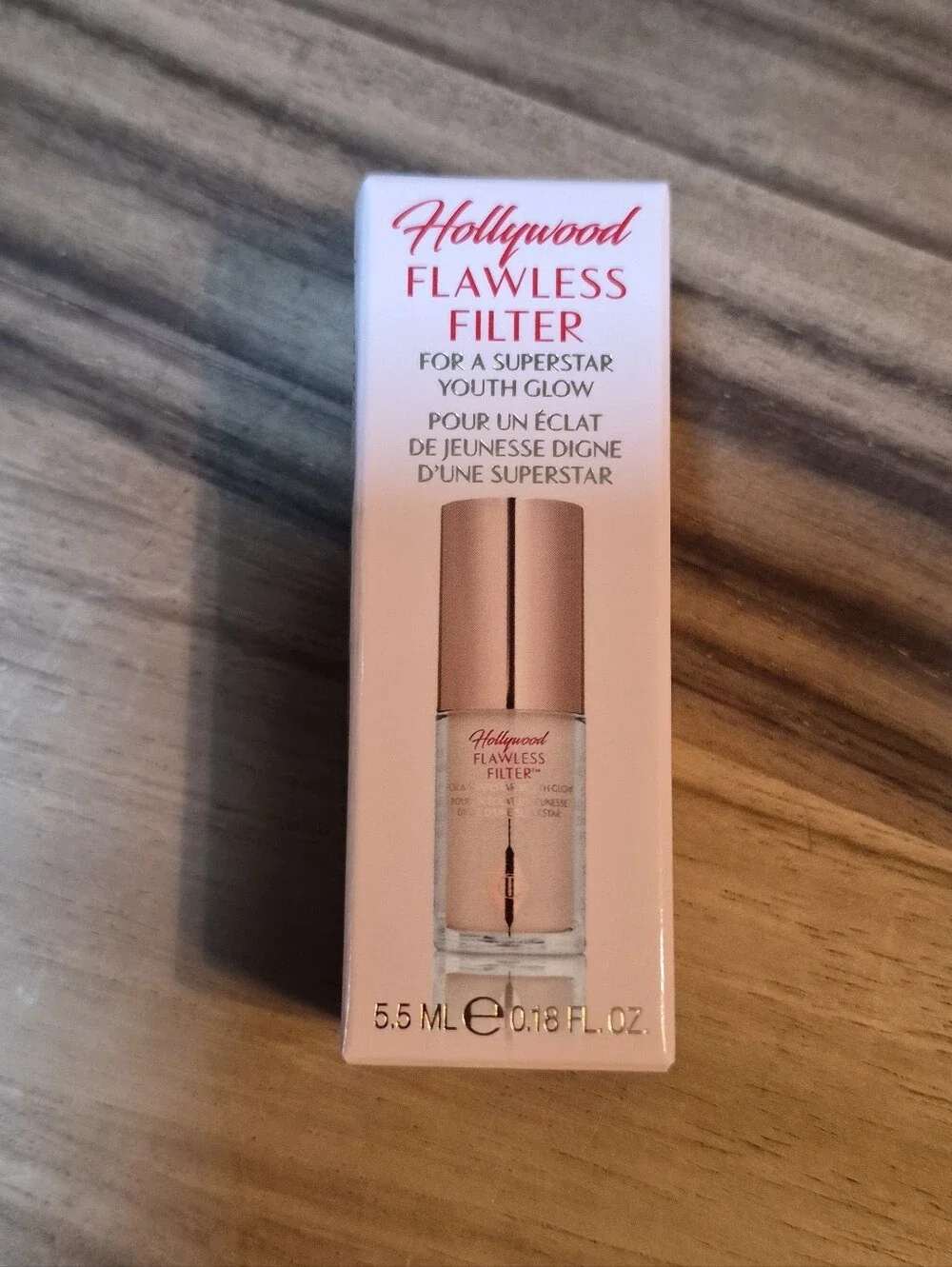 Charlotte Tilbury Hollywood Flawless Filter: 2 Fair, 5.5ml (Travel Size), NIB